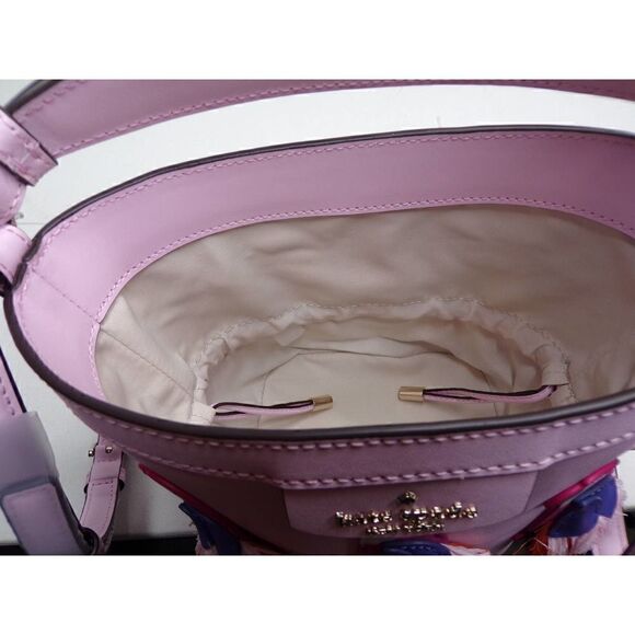 Kate Spade Small Bucket Bag Flamingo NWT - Picture 7 of 8